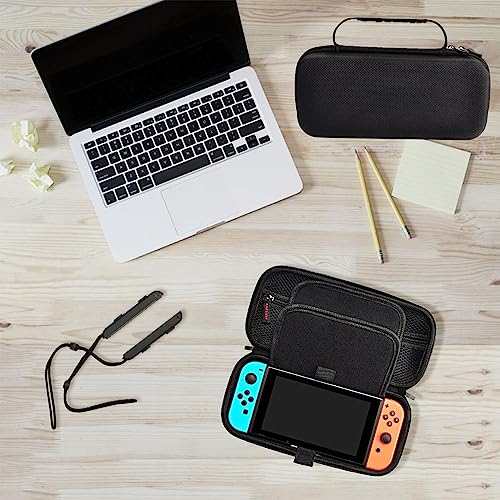 case nintendo switch Estojo de transporte protetor para Nintendo Switch/Switch OLED - Armazena conso