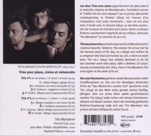 Piano Trios 1 & 2