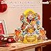 WhatSign Chinese New Year Card, 3D Cai Shen God of Wealth Fengshui Decoration for Good Fortune – Large Handmade Lunar New Year Gifts, Ideal Home Décor for Table, Desk, Office 2026 Year of The Horse