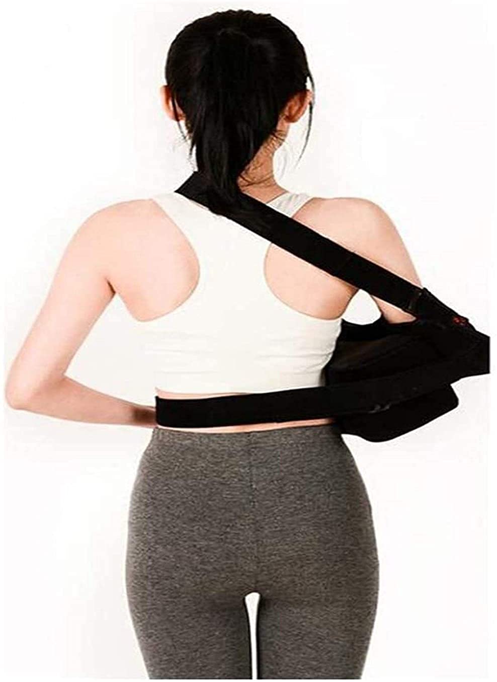 Cabestrillo para brazo médico Inmovilizador de hombro Soporte de manguito rotador Soporte de manguito rotador de brazo ajustable Ideal después de una dislocación del hombro, dislocación parc