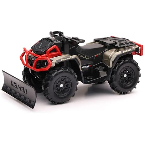 New Ray Can-Am 4x4 ATVs - 2-Pack of Off-Road Four Wheelers Toy...