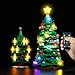 Kyglaring LED Lighting Kit (No Model) Designed for Christmas Tree 40573 Building Kit Decoration Holiday Model Building Set - Without Building Set (Remote Version)