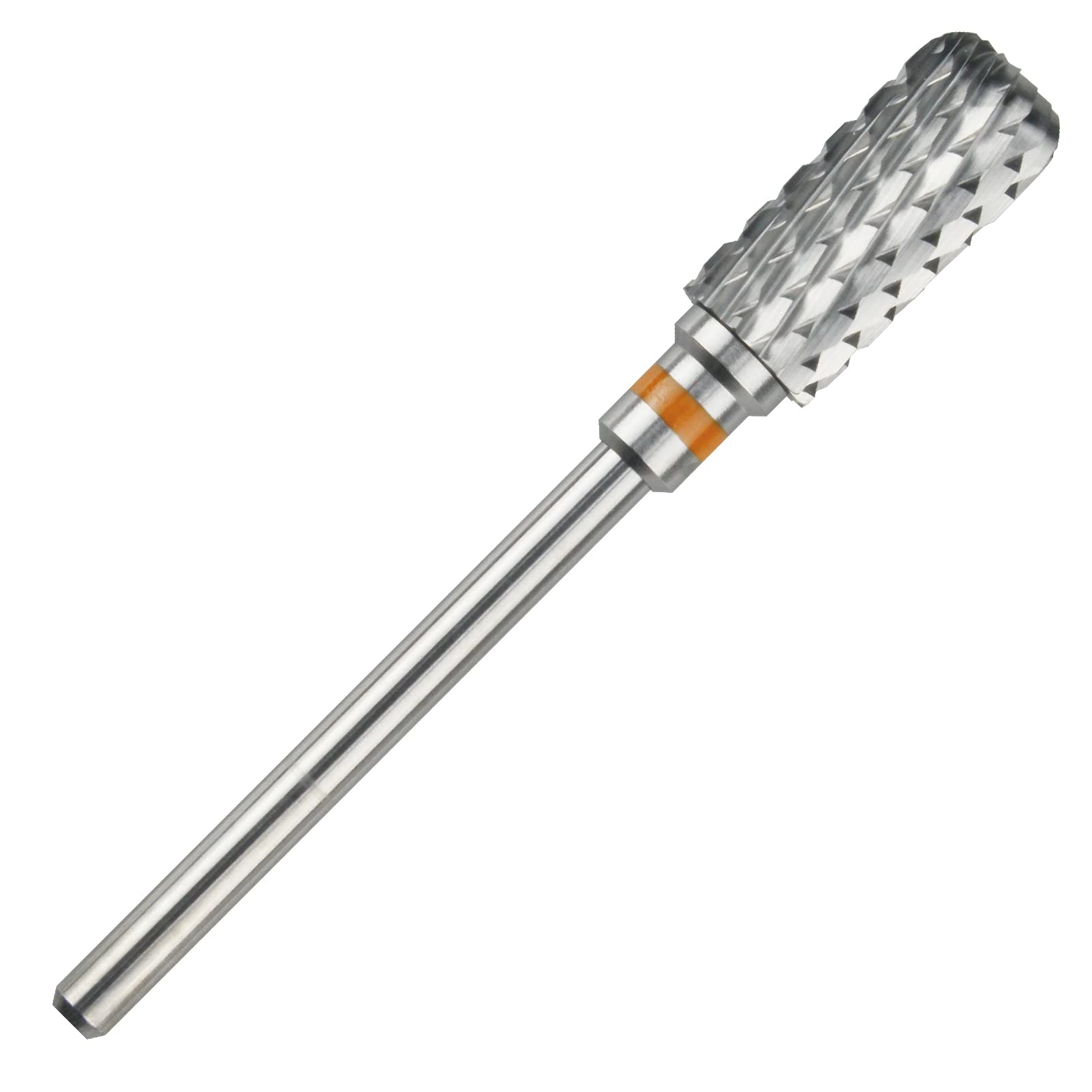 C & I Nail Drill 2 in 1 Round Corner Cylinder E-File for Electric Manicure Drill Machine Nail Files for Nail Techs to Make Cuticle Care and Nail Gel Remove (Double Coarse -XXC)