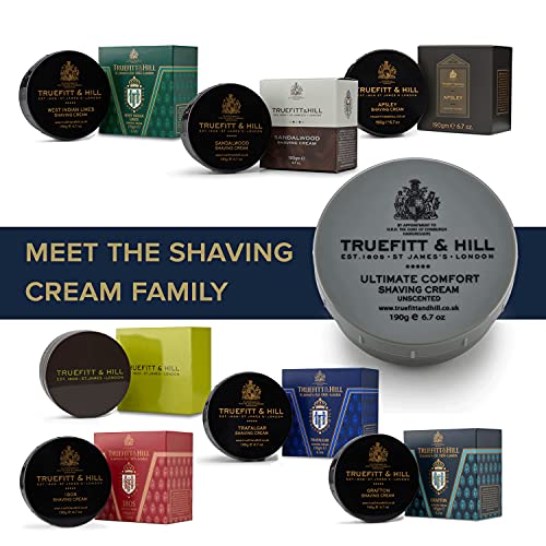 Truefitt & Hill Shave Cream Bowl - Ultimate Comfort | Smooth Glide To Protect Sensitive Skin, 6.7 Ounces #TOP5