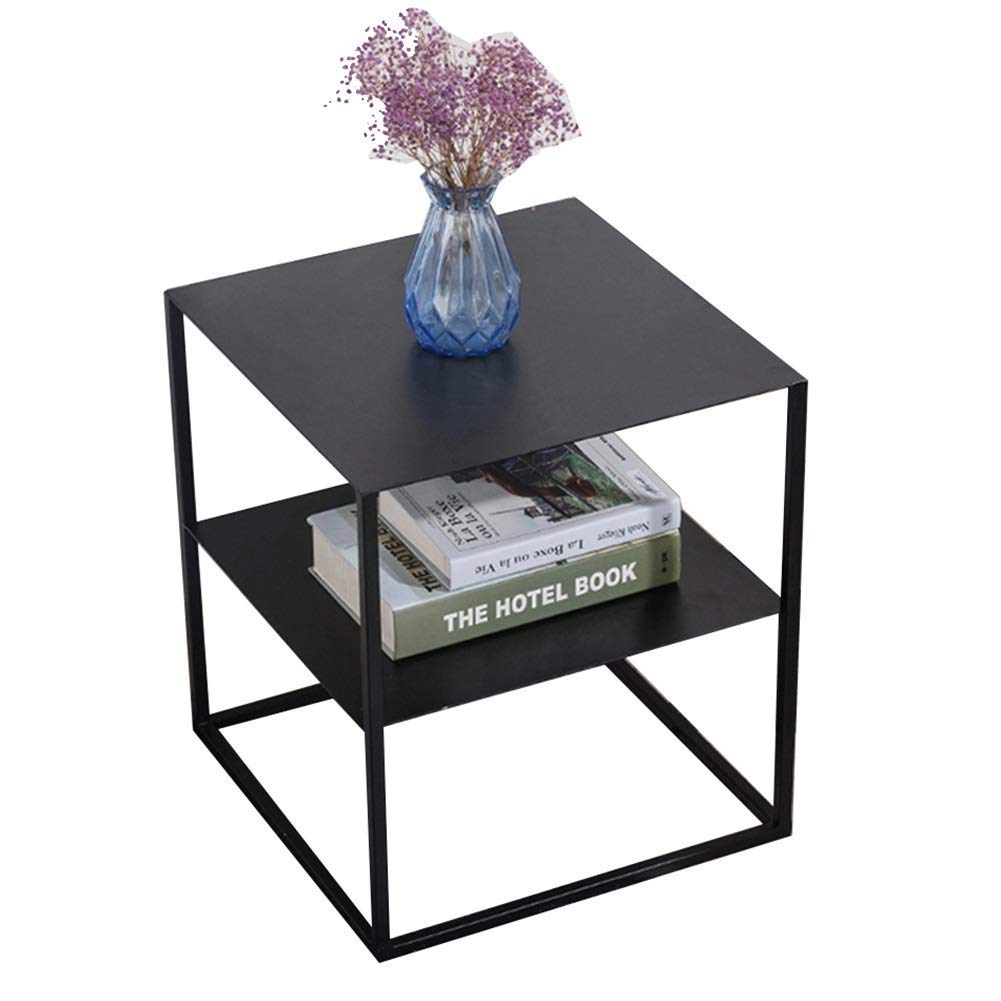 Table d'appoint double niveau gain de place pour salon