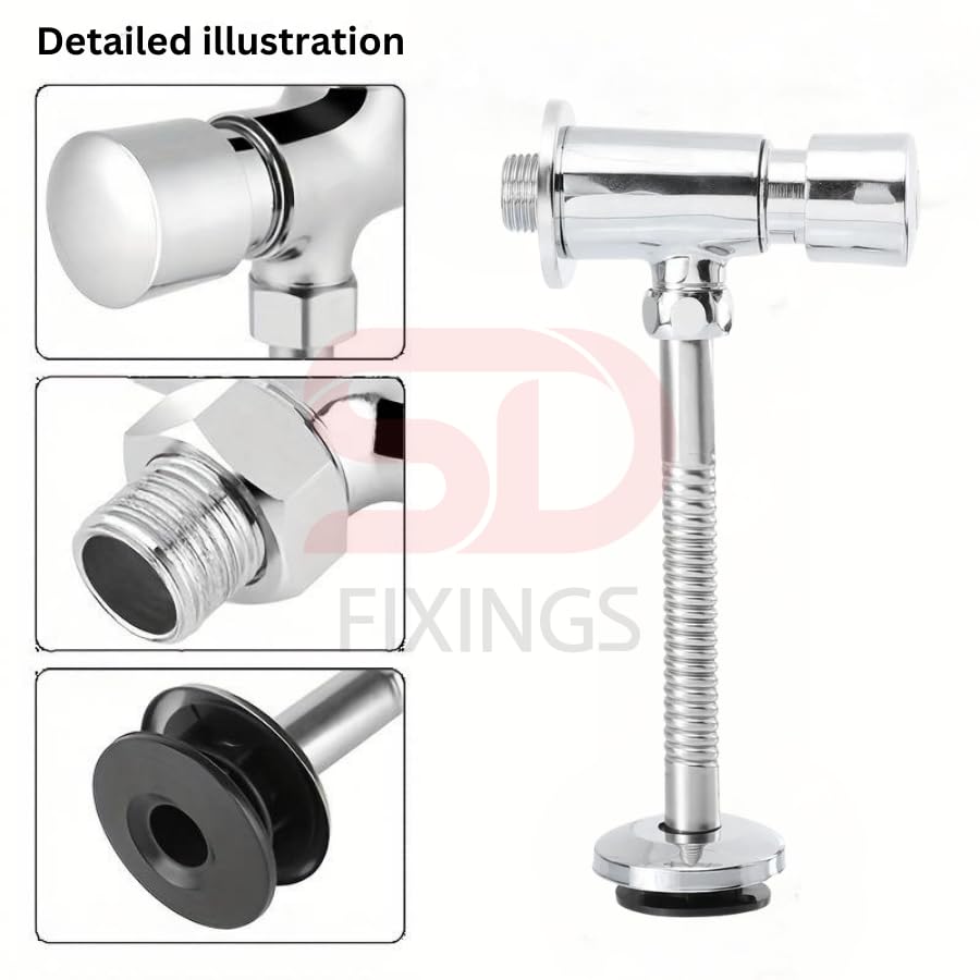 Stop Tap Auto Automatic Stop PUSH Faucet Tap SPARE VALVE For KNEE ...