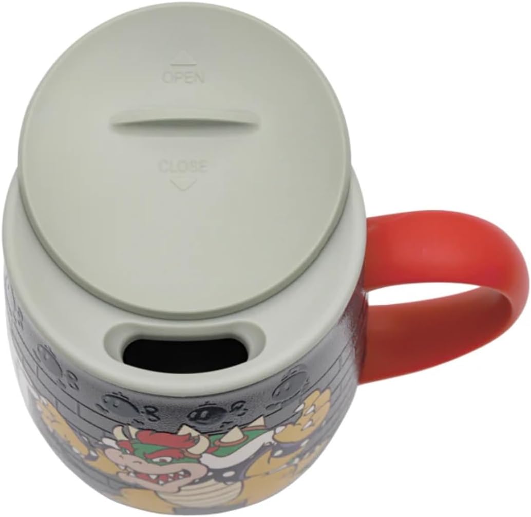 USJ マリオ 蓋付き ステンレス マグカップ クッパ クッパＪｒ