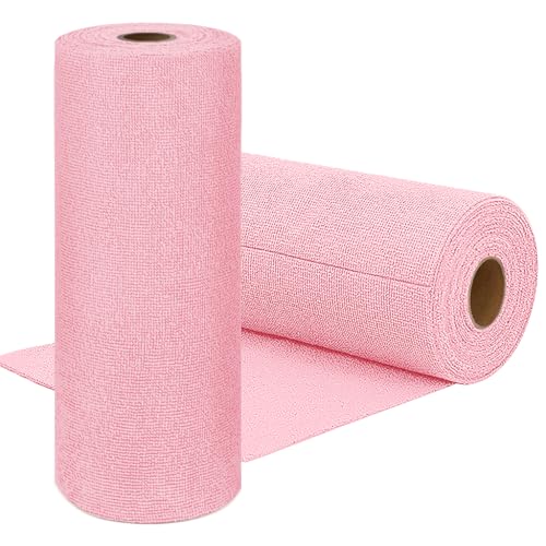 Image of HASTHIP Microfiber Cleaning Cloth Roll 15 Count 25x40cm Absorbent