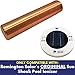 Remington Solar Copper Anode, 2 x Replacement, Sun Shock Solar Pool Ionizer, Save 80% on Chlorine Costs, Helps Reduce Chemical Irritations, Cleans & Clears Your Pool (2 Pack)