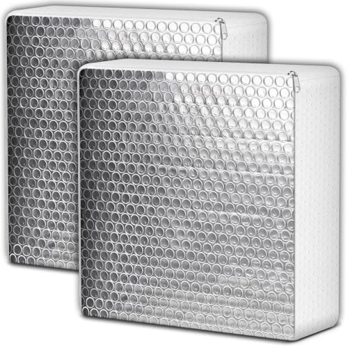 2Pack 14x14 RV Vent Insulator and Skylight Cover,RV Skylight Insulator