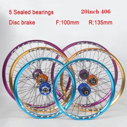 Roue 20 pouces frein à disque pour éviter les blocages de roue