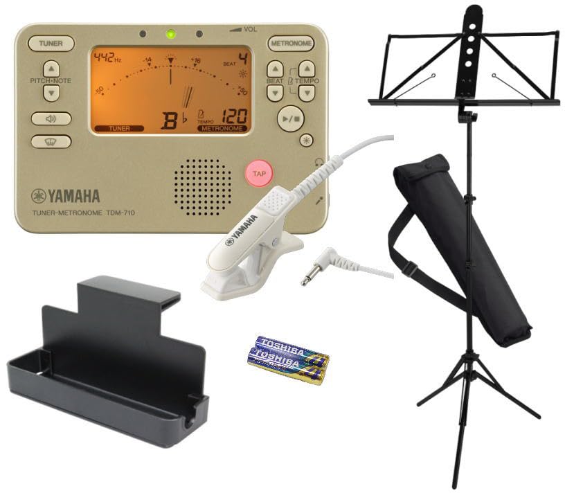 Amazon.co.jp: チューナー メトロノーム TDM-710GL ＆ クリップマイク