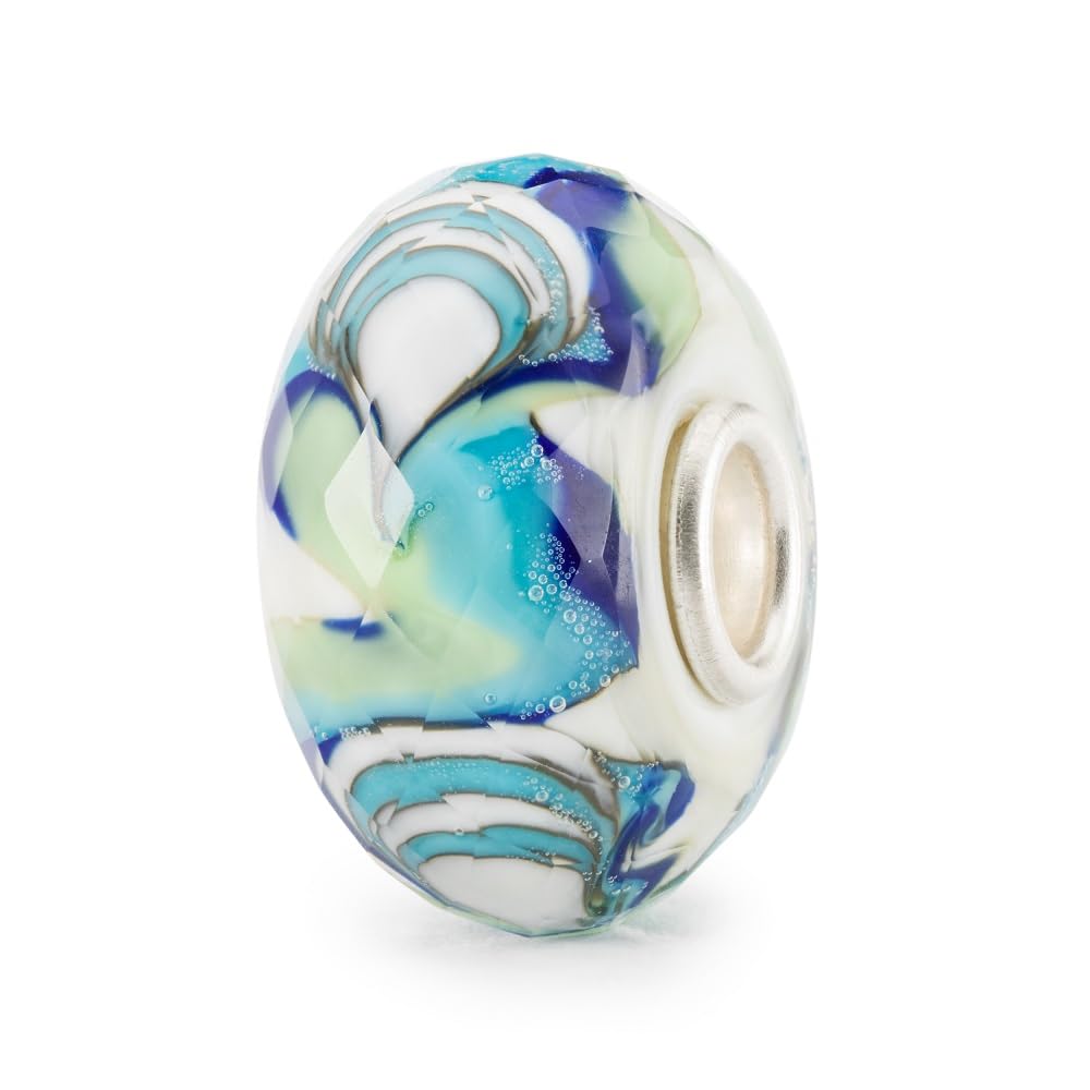 Trollbeads Perles Huîtres de l'Océan en Verre de Murano - People's Uniques 2023 Limited Edition - TGLBE-30130, no, Verre, Verre