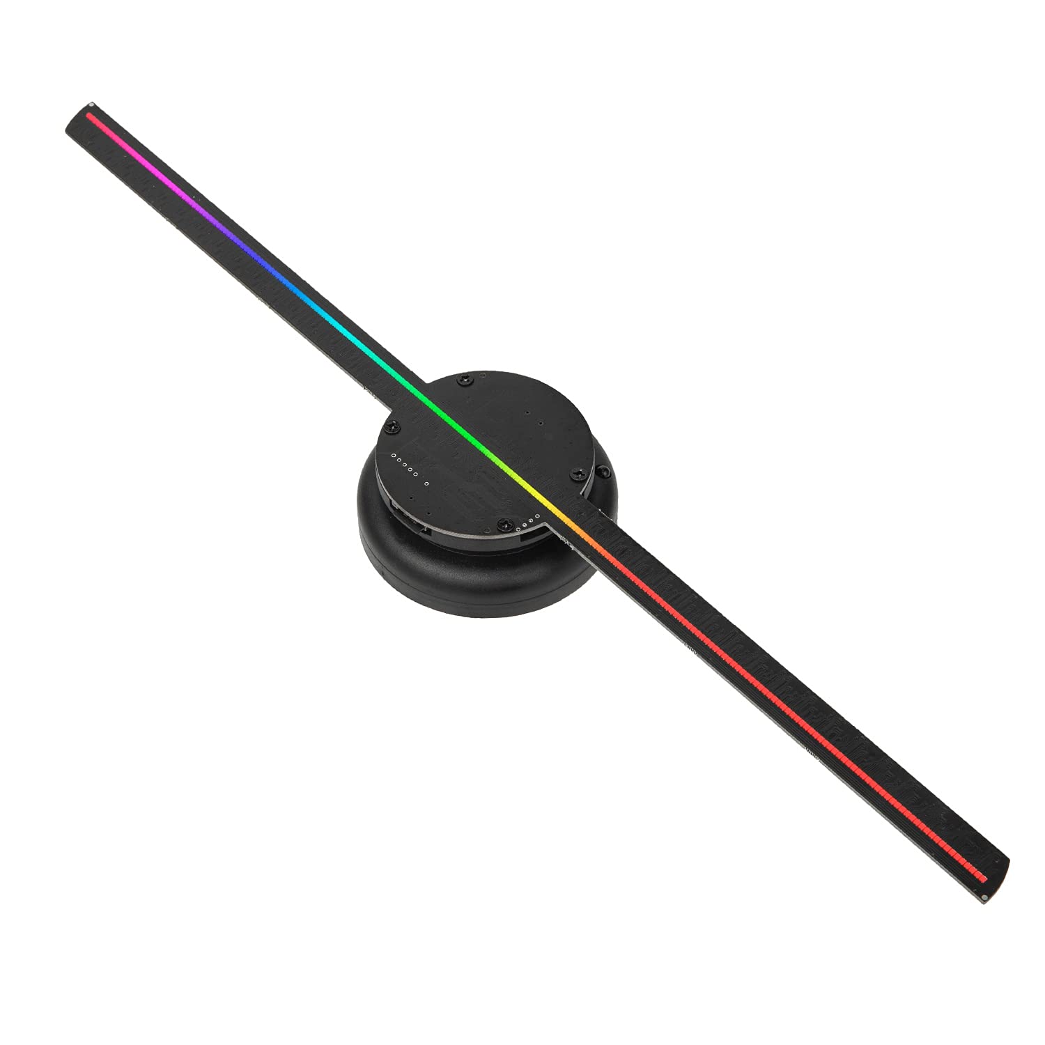 CACACOL 3D Hologram Advertising Fan 720p HD Wi-Fi 3D Naked Eye Holographic LED Fan for Store Sign Shopping Mall Restaurant Bar Holiday Events Display etc