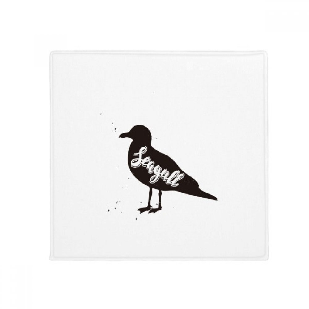Pet Mat Mouette Noir et Blanc idée cadeau originale tapis de sol multicolor