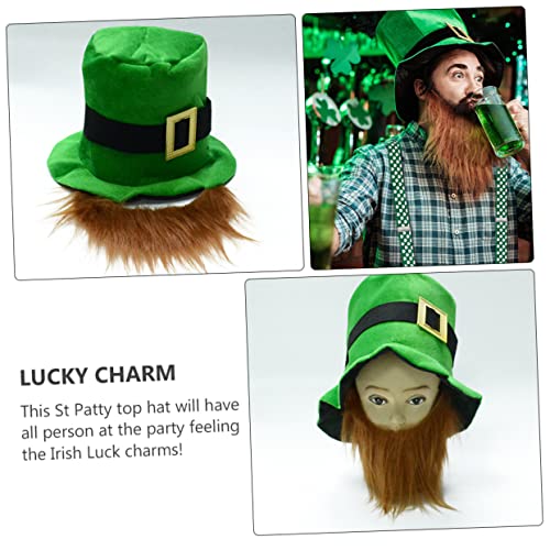ABOOFAN Adereços Da Festa De São Pa St. Chapéu Do Dia De Patricks Chapéu Irlandês St. Dia De Patrick