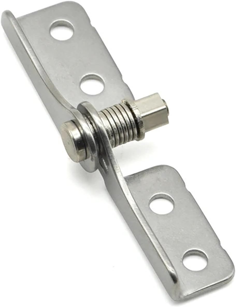 Adjustable High Torque Damping Rotating Shaft 304 Stainless Steel Random Stop Torque Hinge Metal Damping Hinge Positioning Loose 1Pcs(3-0.8NRight)