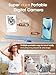 Digital Camera,Autofocus 4K Vlogging Camera for Photography with 32GB Card,48MP Portable Compact Point and Shoot Digital Camera for Teens Adult Beginner with 16X Zoom,Anti-Shake,2 Batteries(White)