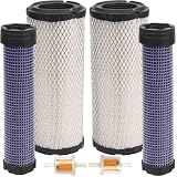 2pcs Air Filter Fits for Kawasaki 11013-7044 11013-7045 FX691V FX730V FX751V FX801V FX850V FX1000V
