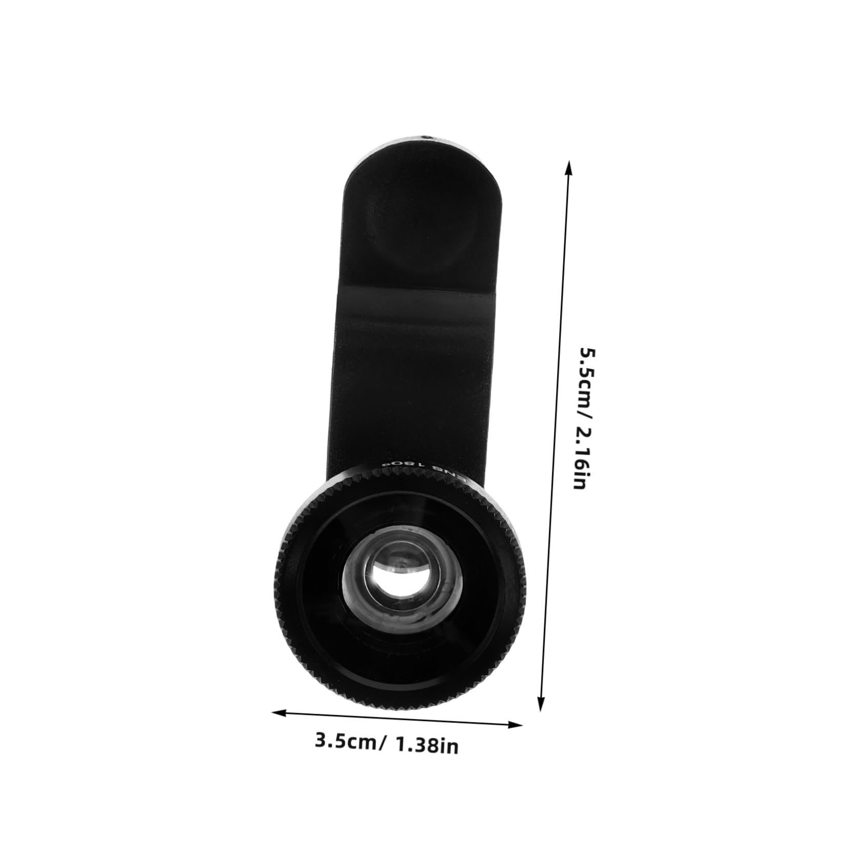 ERINGOGO Cell Phone Camera Lens Kit Wide Angle Macro Fisheye Clip-on Phone Lens for Smartphone
