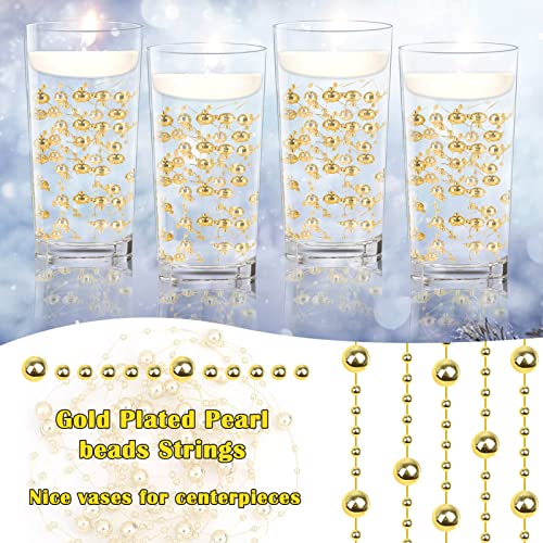 Perles flottantes pour bougies et centres de table de mariage chic et féerique - 5