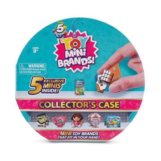 5 Surprise Toy Mini Brands Collector's Case - Store & Display 30 Minis with 4 Exclusive Minis Included by ZURU
