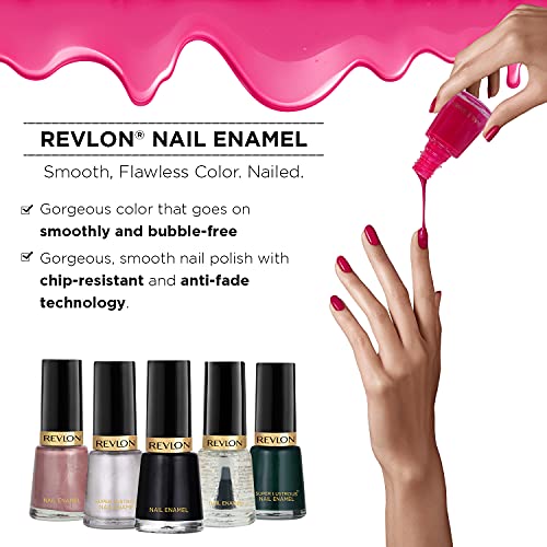 Revlon Nail Enamel, Glossy Finish, Peacock Blue, 8Ml - Image 7