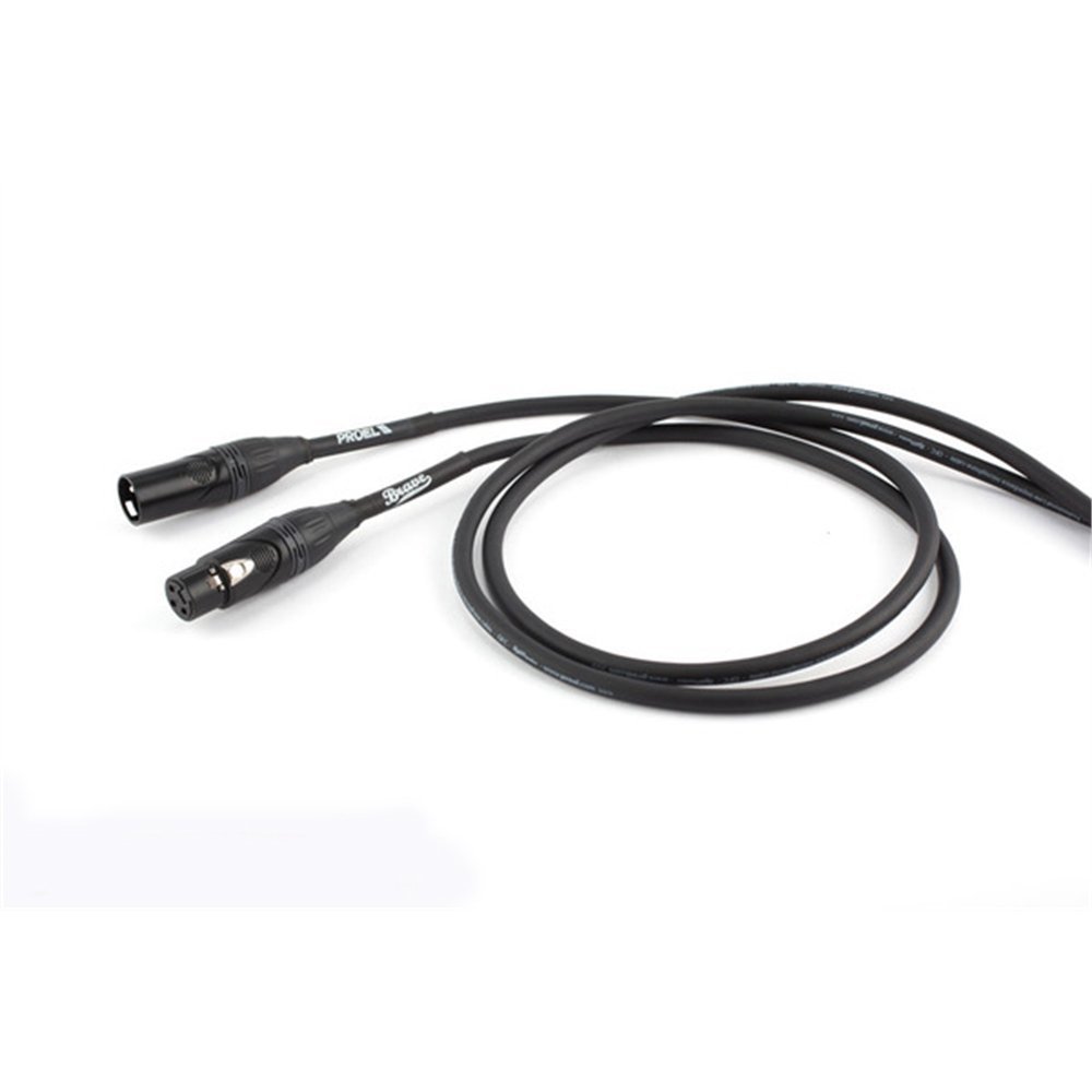 PROEL Brave BRV250LU5BK xlr-xlr Microphone Cable 5 m Black