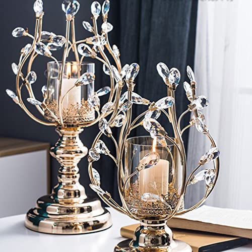 Bougeoirs pour chandeliers stables base en métal sans chute - 8