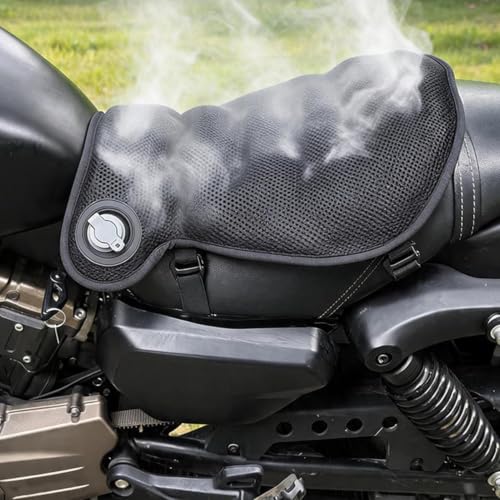Cojín asiento motocicleta transpirable para evitar dolores en viajes largos 2