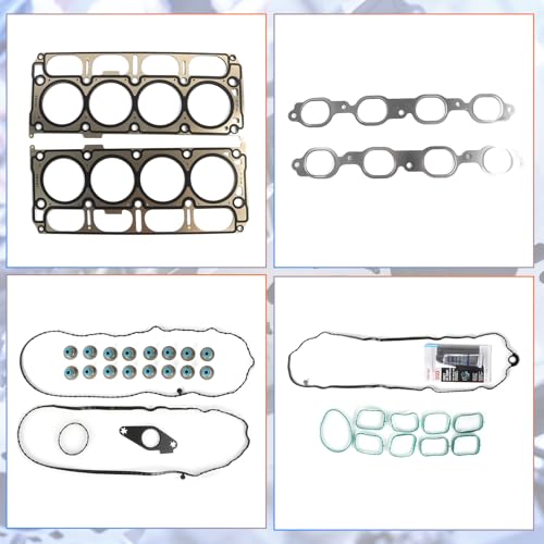 Image of 5.3L Engine Cylinder Head Gasket Kit Fits for Chevy Silverado 1500 / Suburban /Tahoe, GMC Sierra 1500 / Yukon /Yukon XL 2015 2016 2017 2018 2019 5.3L V8 OE HS54996