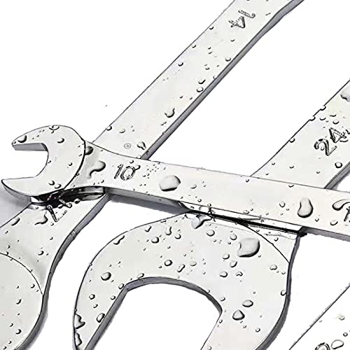 Llave ajustable, herramienta de reparación, juego de llaves Juego de llaves delgadas de doble extremo abierto ultradelgado Juego de herramientas manuales de reparación de automóviles súper delgado Lla