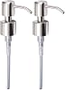 Kapitan Soap Dispenser Pump Head Replacement Spare Stainless Steel 24mm Brushed Finish