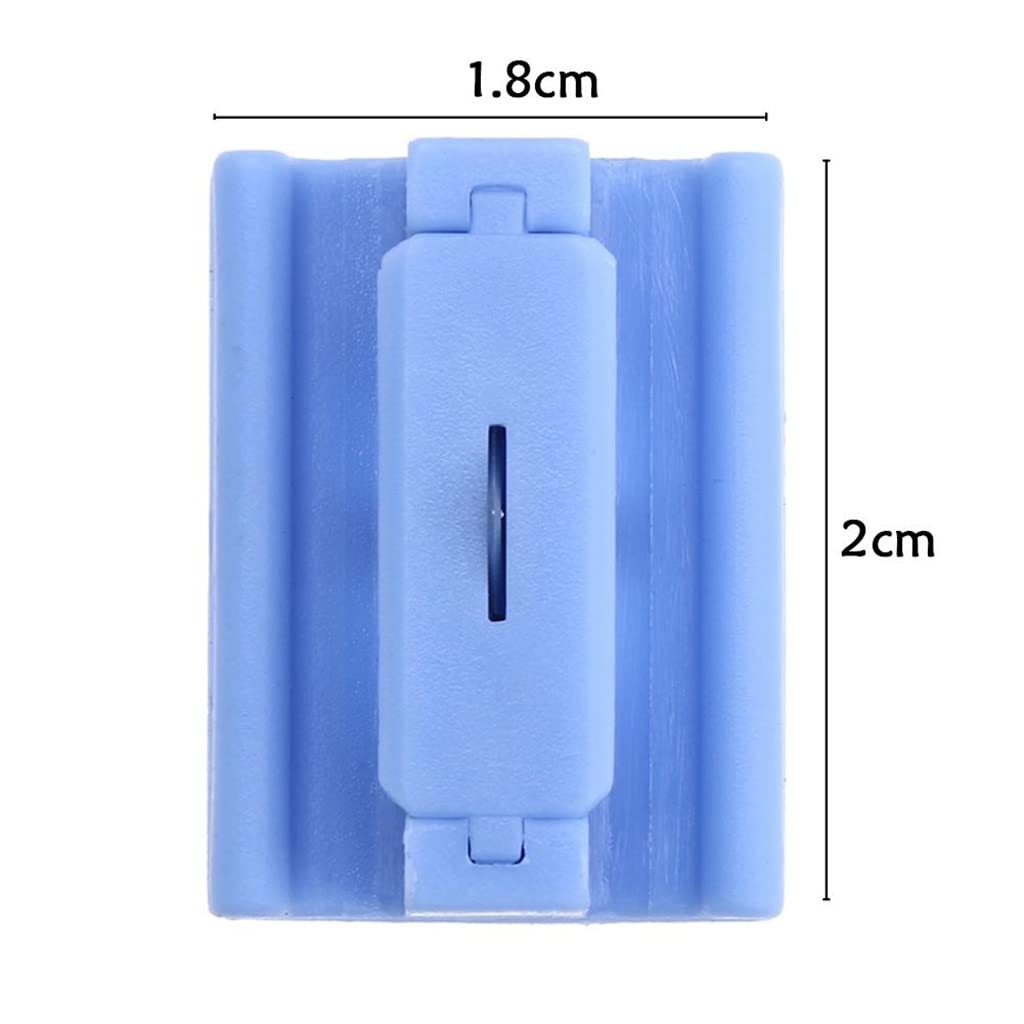 6 taglierino di precisione portatile formato A4 per carta fotografica, tappetino da taglio per ufficio (blu, 2,5 x 1,8 cm)