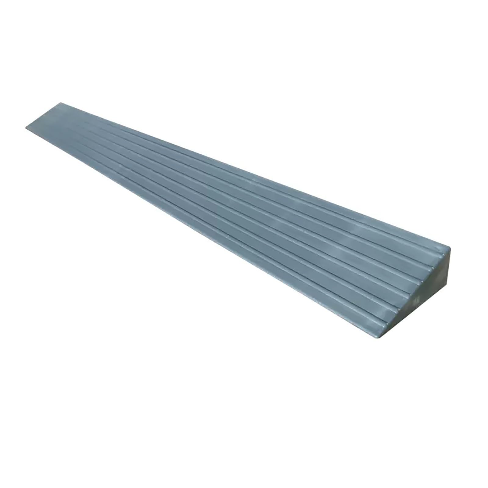 Rampa De Plástico para Bordillos, Rampa De Umbral Portátil, Elevación De 2-7 Cm, para Interior O Exterior, Baño, Puertas, Entrada De Supermercados (Color : Gris, Size : 100x10x5cm)