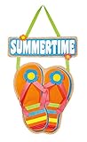 Summer Time Flip Flops Door Hanger