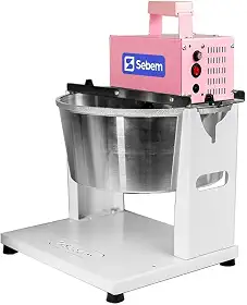 Máquina de Mexer Doces Panela Misturador Misturela Rosa 10 Litros Aluminio Fundido Profissional para Cozinha com Base Bivolt Sebem