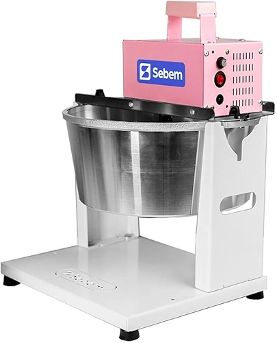 Máquina de Mexer Doces Panela Misturador Misturela Rosa 10 Litros Aluminio Fundido Profissional para Cozinha com Base Bivolt Sebem