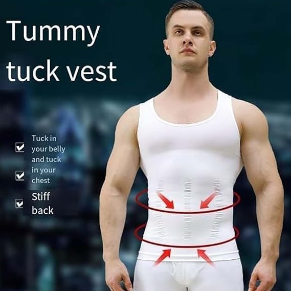 Selure Shaping Tank Men, 2025 Upgraded Selure Shaping Tank 2.0, Big and Tall, Vest Tummy Tightening for Workout3