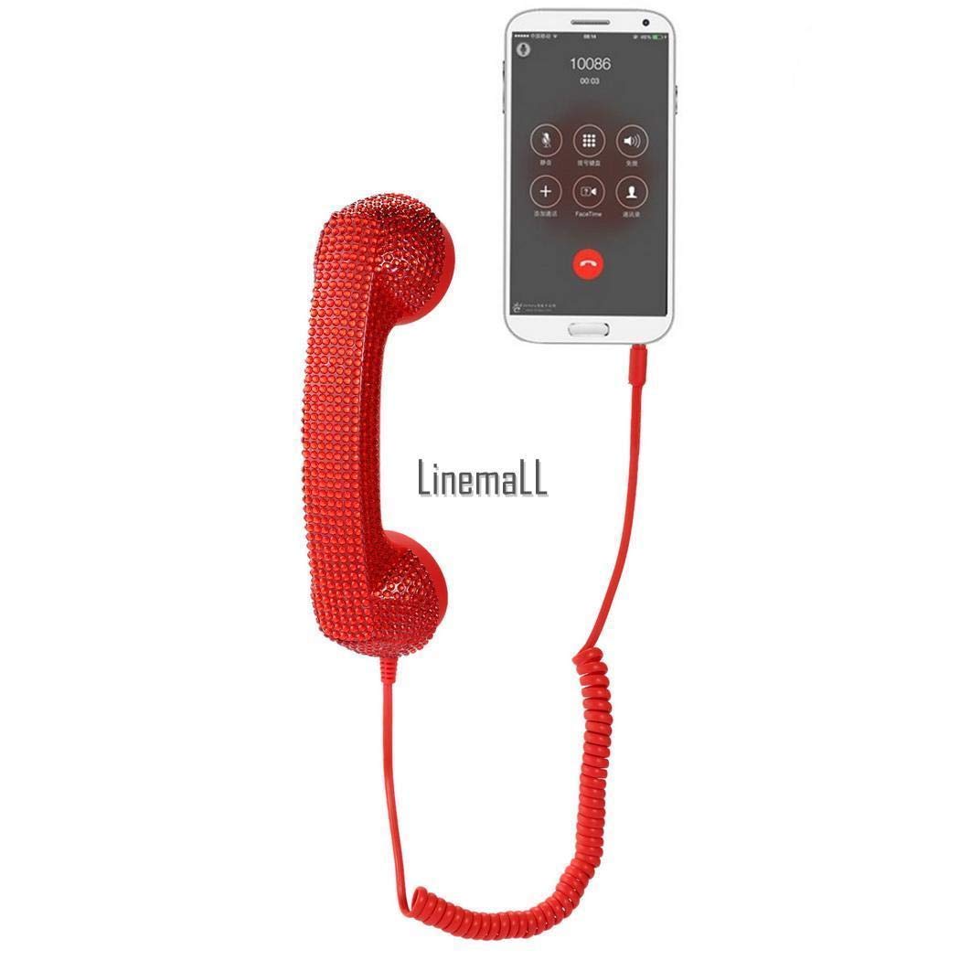 FidgetGear 3.5mm Retro Telephone Handset Phone Classic Receiver for