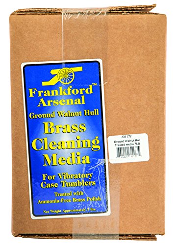 Frankford Arsenal unisex adult 7 lb Box of Walnut Hull Media, tan, Pounds Box US - Thumbnail 2