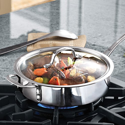 Calphalon-Tri-Ply-Stainless-Steel-3-Quart-Saute-Pan-with-Cover Calphalon Tri Ply Stainless Steel 3 Quart Saute Pan with Cover