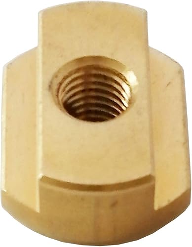 UP100 - Lote de 10 tuercas en T para montaje de hidrofólidos M8M6 para deportes acuáticos, surf, todas las pistas de hidrofólido