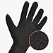 WYYHAA 3MM Neoprene Wetsuit Gloves, Keep Warm Non-Slip Diving Gloves for Men Women Spearfishing, Surfing,Kayaking, Scuba,S