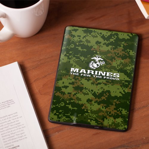 Kindle Paperwhite Skin Kit/Decal - USMC Camo