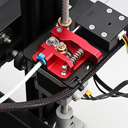Creality Official 3D Printer Extruder, Upgraded Aluminum Drive Feed Extruders Accessories for 3D Printer 1.75mm Filament Works with Creality CR-10 Series, Ender 5 Series, Ender 3 Series