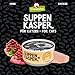 GranataPet Suppenkasper Huhn, Snack für Katzen, Suppe gegen den kleinen Hunger, Leckerchen für extra Flüssigkeitszufuhr, Katzenfutter ohne Getreide & ohne Zuckerzusätze, 12 x 70 g