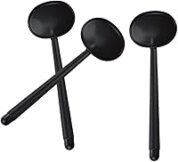 Vista 6 de Oclusor de ojo de mano 3 unids oclusor profesional de plástico negro ojo oclusor gráfico oclusor para prueba de visión