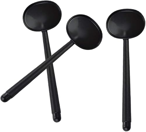 Miniatura 6 de Healifty Oclusor de ojo de mano para prueba de examen ocular placa de cubierta de ABS negro 8X2.4X0.4 pulgadas herramienta de prueba de visión