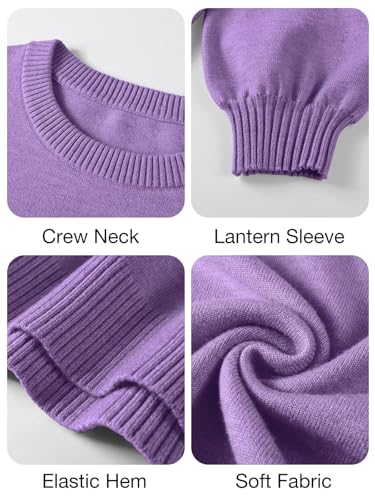 Image of BELAROI Plus Size Sweaters for Women Long Sleeve Shirts Loose Casual Oversized Tunic Sweater Fall Outfits Curved Hem M-5X